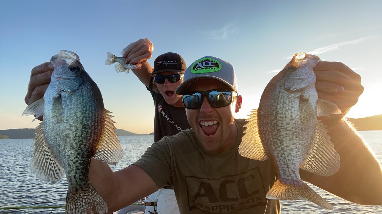 LIVE FOOTAGE Crappie Fishing Brush Piles! SLABS! (THUMP GEL
