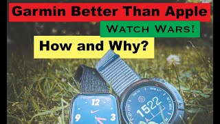Garmin Tactix Delta & Fenix 6X Pro - How Both Are Better Than Apple Watch