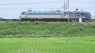 貨物列車のすれ違い(7) 5085レ・5072レ 2014.06.02 琵琶湖線