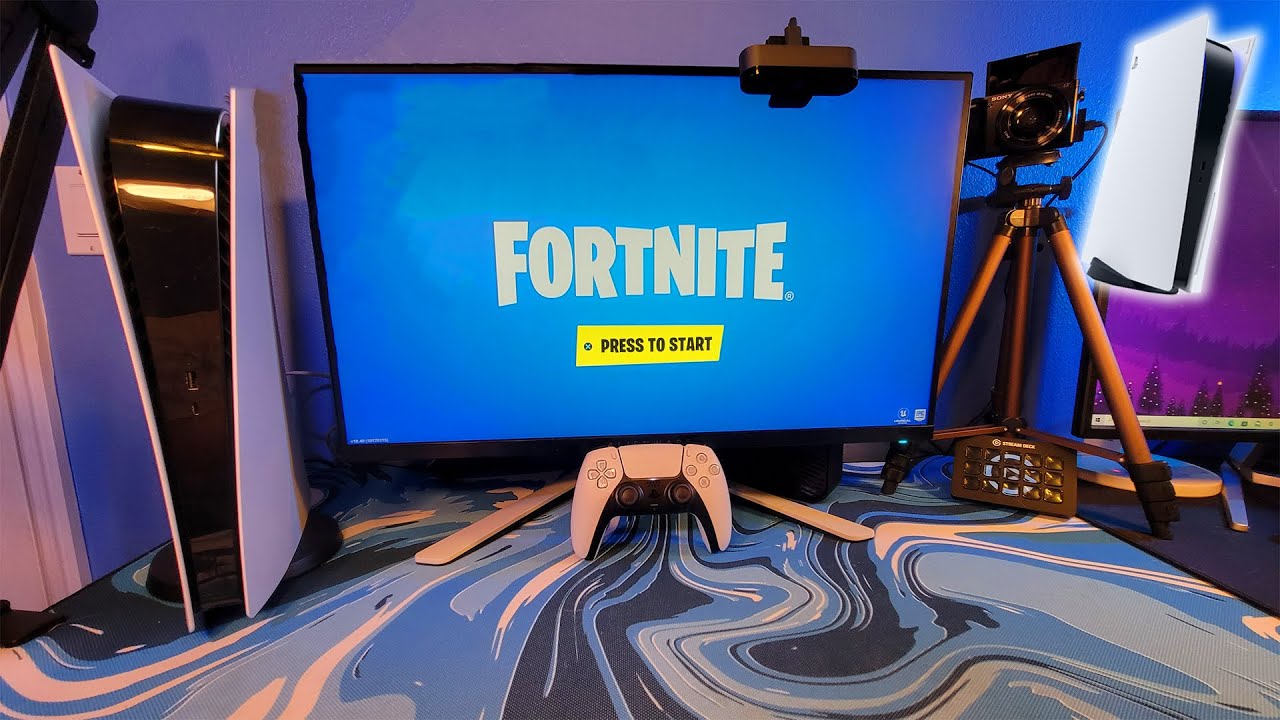 Fortnite on PS5 (Unboxing + 120 FPS Review) 