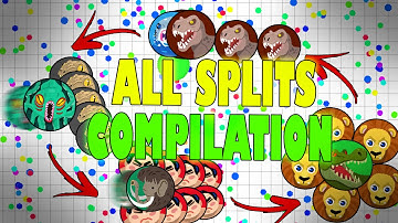 Agar.io | Popsplits, Cannonsplits, Tricksplits, Baits Compilation | ALL SPLITS COMPILATION!!