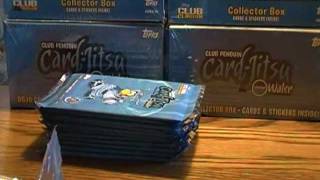 Club Penguin Card-Jitsu Collector Binder & Collector Tin with Cards