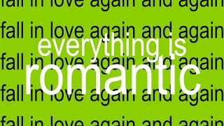charli xcx - everything is romantic ft caroline polachek lyric video