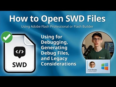 How to Open SWD Files (Adobe Flash Professional or Flash Builder)