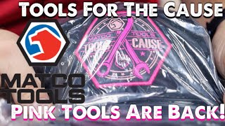 Matco Pink Tools Are Back! Breast Cancer Awareness Tools For The Cause Is Kicking Off! Cool Stuff !