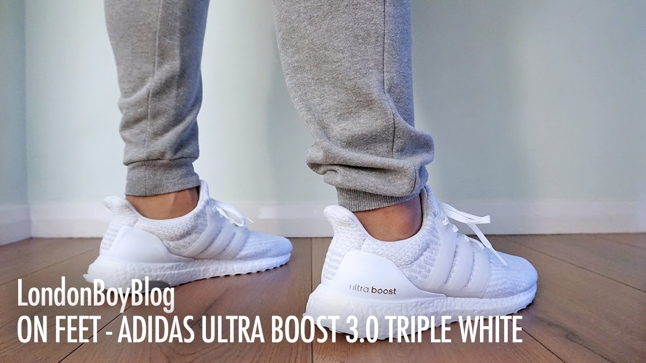 ultra boost 3.0 on feet