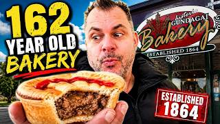 I Tried Australia's Oldest Bakery - The Historic Gundagai Bakehouse - Meat Pie Review - Gundagai NSW