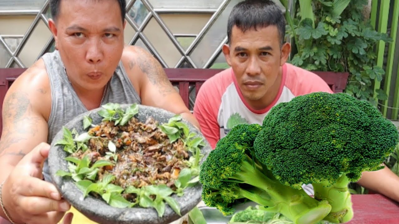 SAMBEL AMPELA LALAPAN BROKOLI | Extreme Food #extremefood | Extreme Food