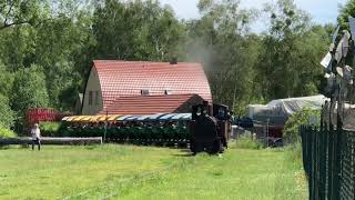 Feldbahn Mit Dampflok