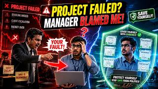 Client Project Failed? Manager blamed IT Employee? Corporate Politics & How to Stay Away? #tcs #it