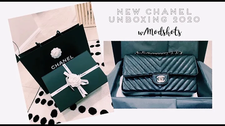 NEW Chanel 2020 Medium Chevron Classic flap 20B UNBOXING w/MODSHOTS!!!