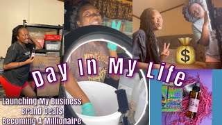 A Day In My Life: Starting a Business, Tiktok Brand Deals, THE DEVIL IS BUSY BUT SO AM I!!