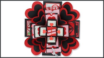 diy explosion box | How to make Explosion Box | Explosion Box making tutorial