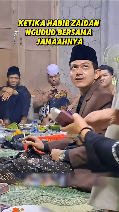 Habib Zaidan Ngudud Bersama Jama'ahnya. #short #shorts #habib #habibzaidan