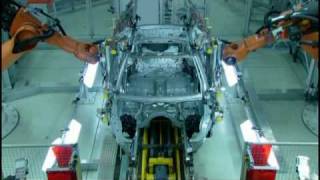 BMW 5 Series Production Process - Factory line