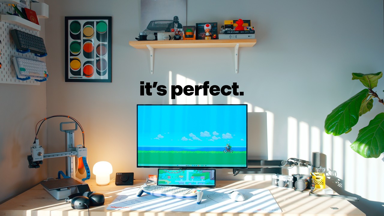 I finally love my setup - YouTube