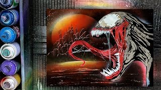 Venom SPRAY PAINT ART by Eden