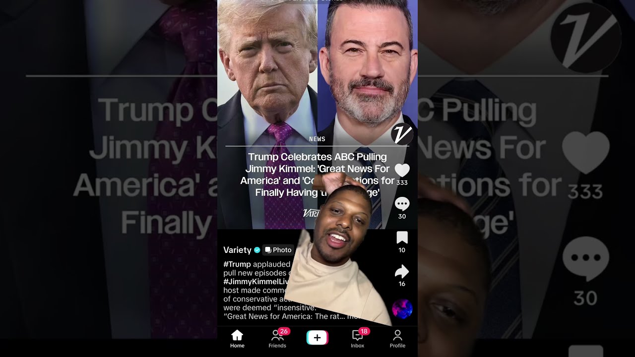 Trump Celebrates Jimmy Kimmel Firing
