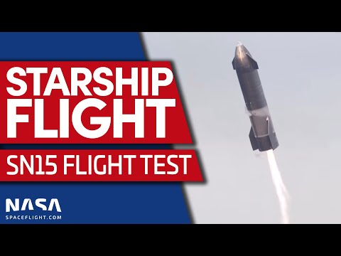 LIVE: Starship SN15 Test Flight