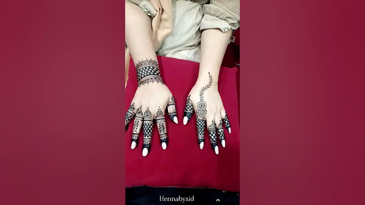 mehndi design simple 2023 #shorts #shinewithshorts