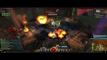 Guild Wars 2 |  Ele Only Sabetha the Saboteur | Heal(?) Core Elementalist | Flak + Sapper Kite