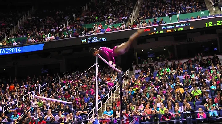 Elizabeth Price - Uneven Bars - 2014 AT&T American...