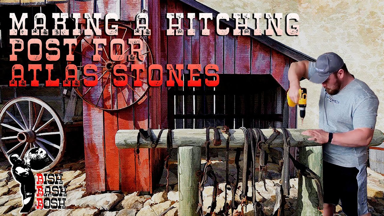 MAKING A HITCHING POST FOR ATLAS STONES