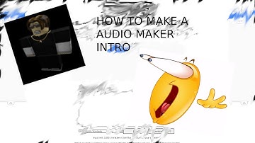 How to make a audio maker intro in 2025 (roblox)