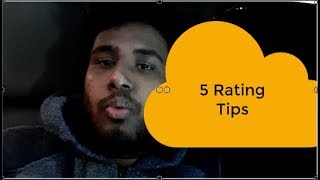 5 Importance Tip to Increase Uber and Lyft Driver Rating😃😄