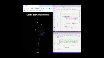 Fireworks Animation  || CSS, JavaScript #htmlcssjs #programming #informationtechnology