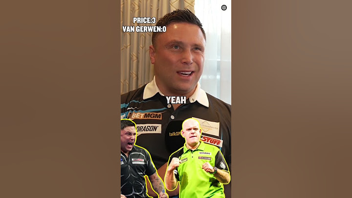 GERWYN vs VAN GERWEN 🎯