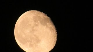 Canon Sx400 Is  Optical Zoom  Test On Moon