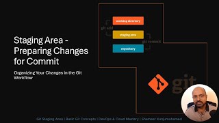 Staging Area | Key Git Concepts | DevOps & Cloud Mastery | Shameer Kunjumohamed