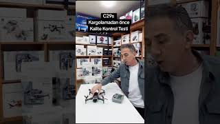 MİKAİL BEYİN C29s DRONUNU TEST ETTİK. KALİTE KONTROL VE TANITIM