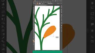 How to use Blob Brush Tool in Illustrator #tutorial #shorts