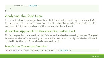 Fixing the Recursive Reverse of a Linked List: Common Pitfalls and Solutions