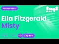 Ella Fitzgerald Misty Piano Karaoke mp3