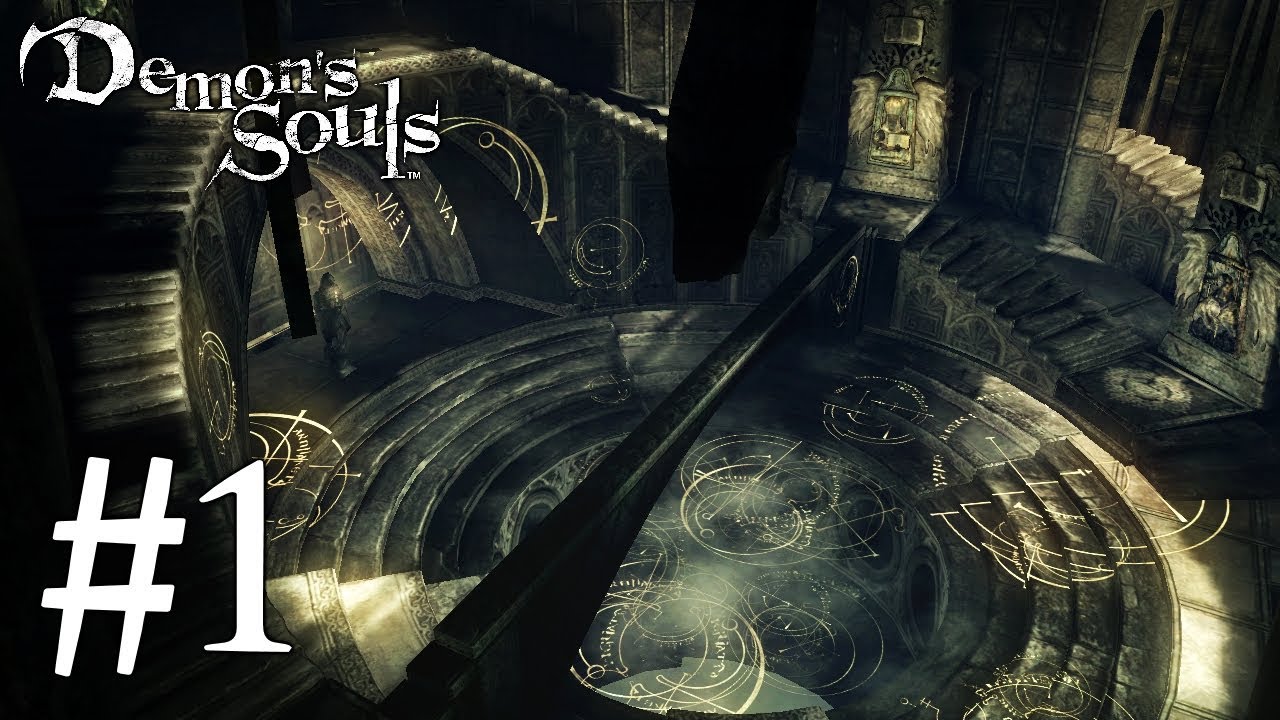 Demon's Souls Playthrough [Blind] Part 1 - Introduction & First Boss! (No Commentary)