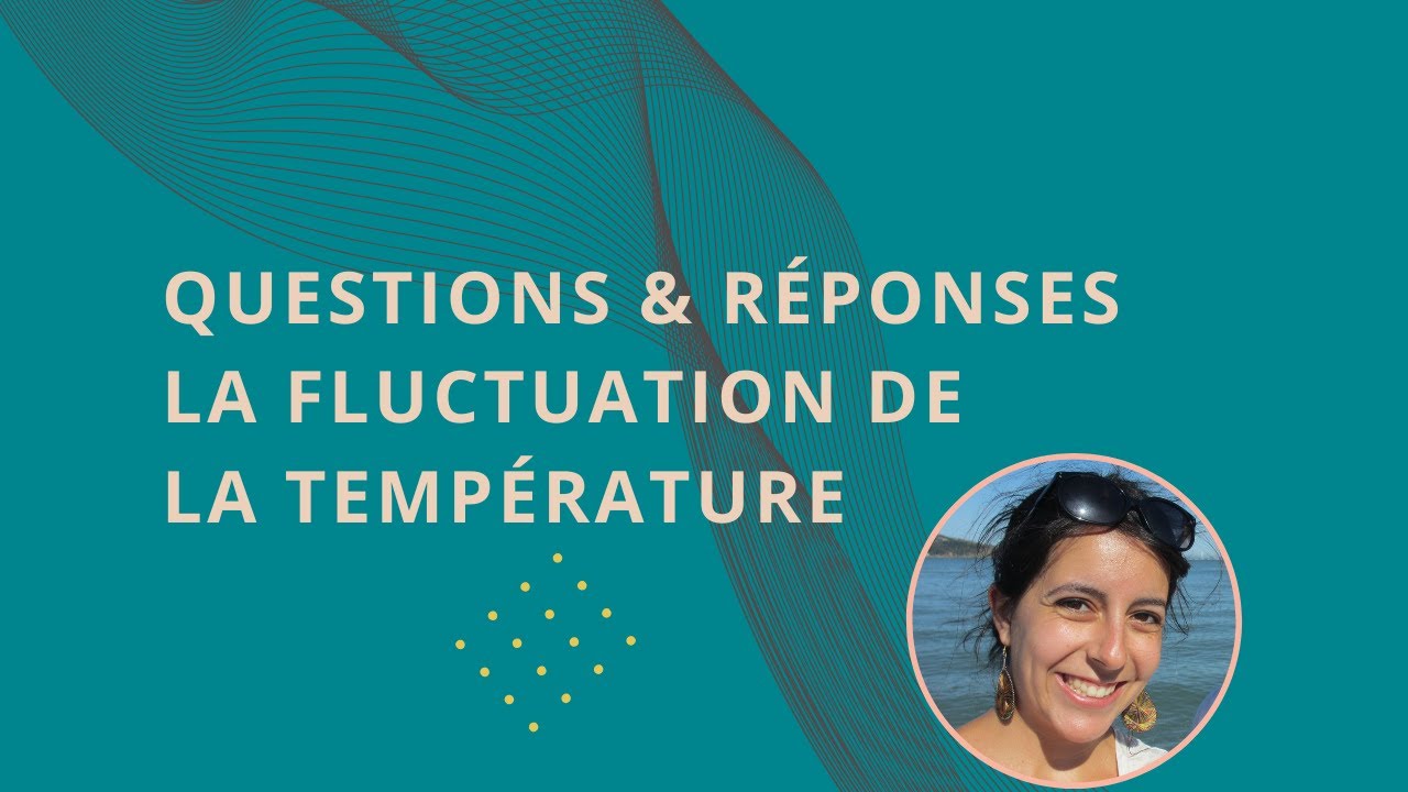 QR - La fluctuation de la température pendant le cycle menstruel