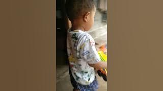 LIBUR KERJA  WAYAHE MOMONG BOCIL #baby #lucu