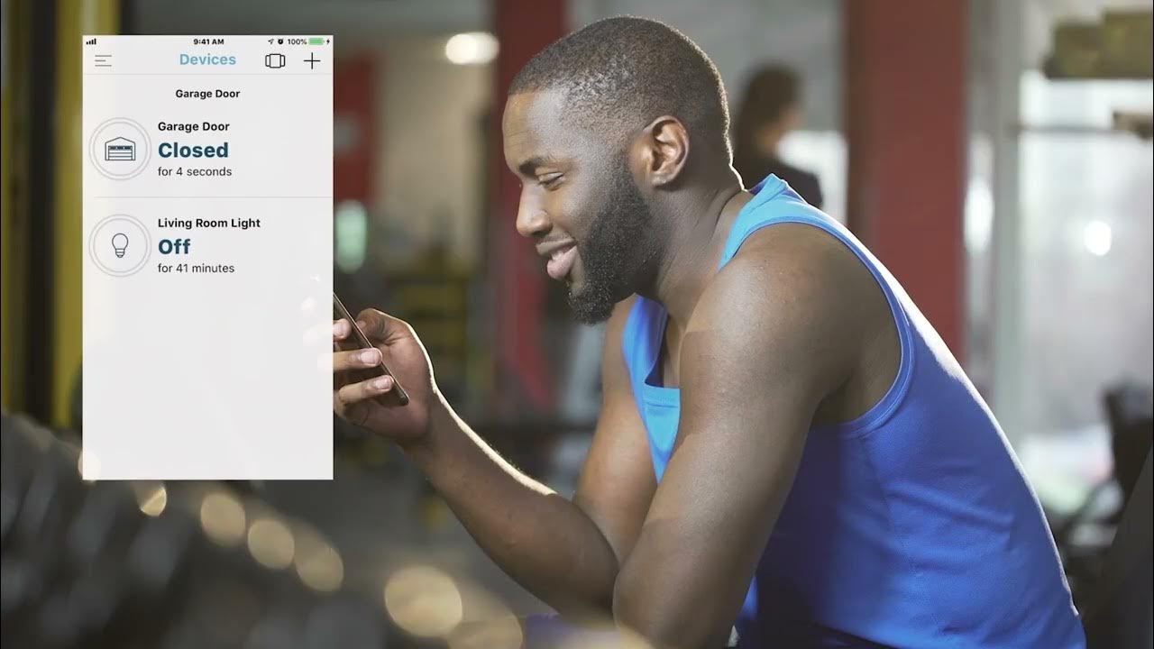 B2215T Garage Door Opener YouTube