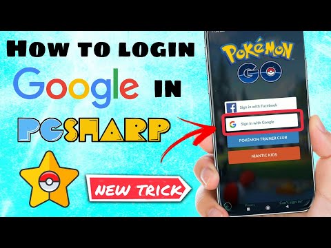 How to login with Google in Pgsharp | Spoof easily in Google account Pokemon Go