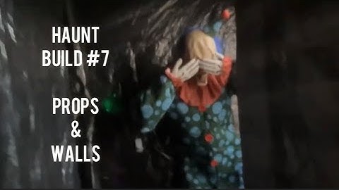 Haunt Build Part 7: More Walls, More Animatronics, More Lighting, And my Costume!
