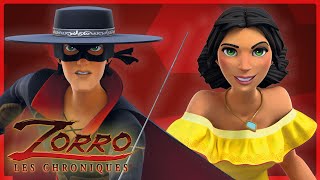 Zorro et sa sœur Inès contre l'injustice | Compilation 45min | ZORRO, Le héros masqué