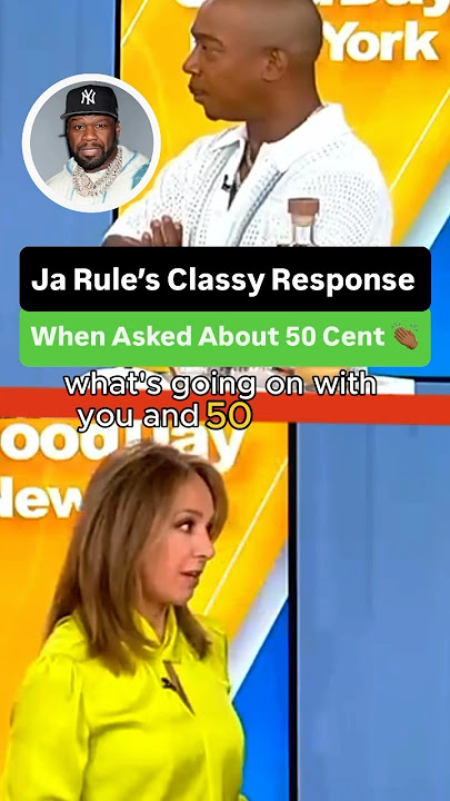 Ja Rule’s Classy Response When Asked About 50 Cent 👏🏾