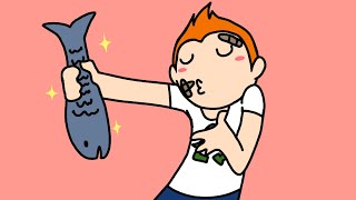 One Pound Fish Meme Running Fred Animation