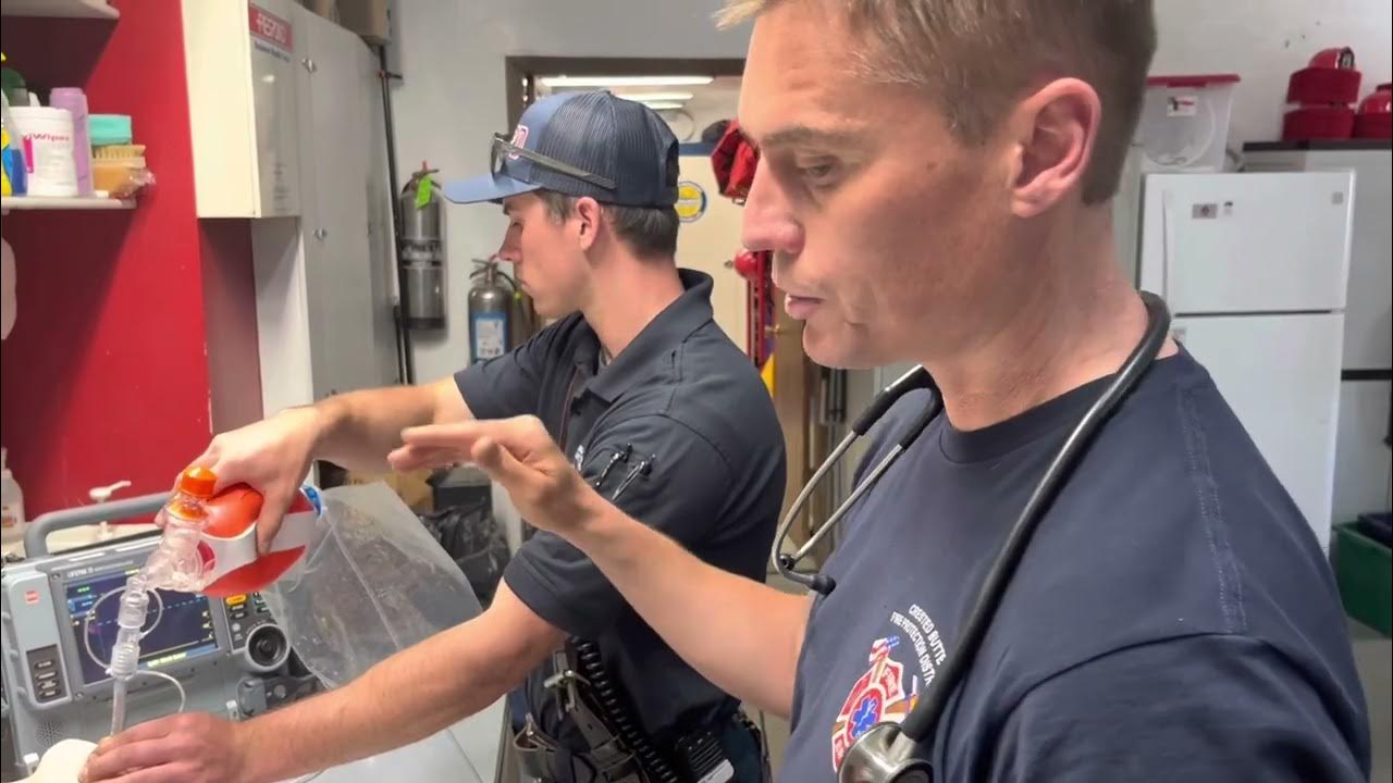 AG Cuffill ET tube cuff pressure monitoring device - YouTube