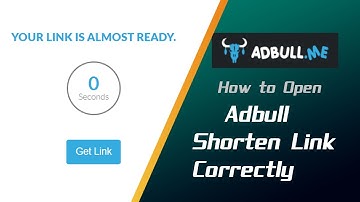How to Open Adbull (s1.adshort.biz) Shorten Link Correctly