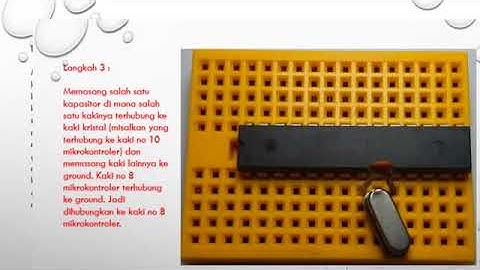 materi Belajar Mikrokontroler ATMEGA   LED