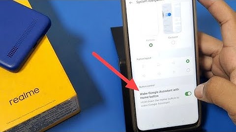 realme C65 5G wake google assistant using Home button | How to use google assistant with Home button